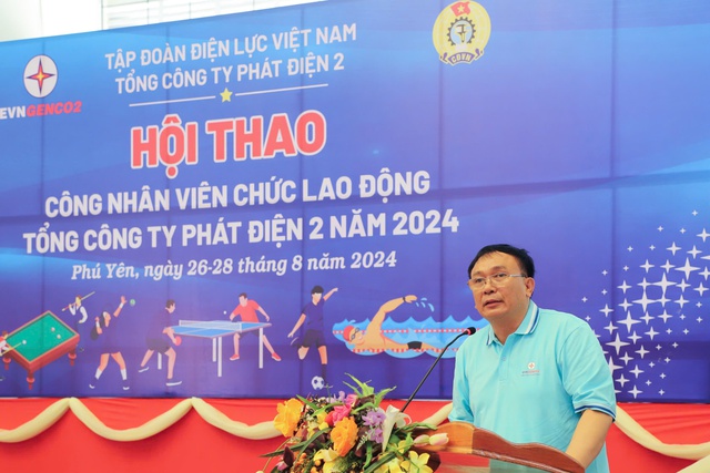 Sôi nổi hội thao công nhân viên chức lao động Tổng công ty Phát điện 2 năm 2024 - Ảnh 2.